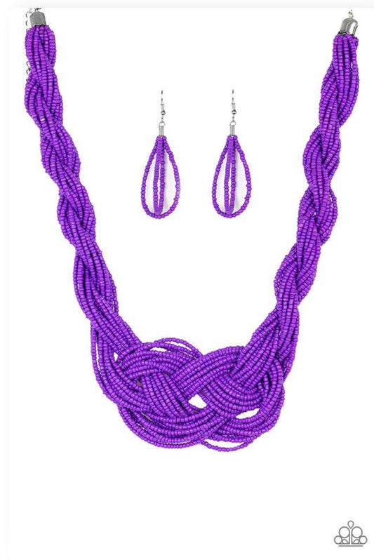 A Standing Ovation - Purple ♥ Necklace