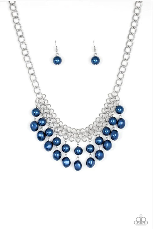5th Avenue Fleek - Blue ♥ Necklace