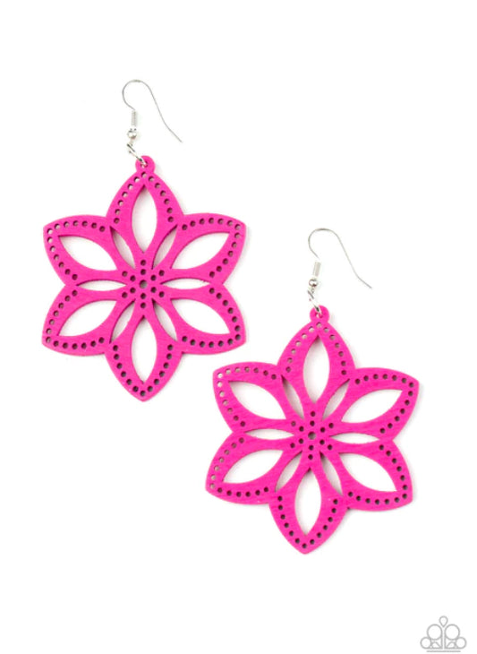 Bahama Blossoms - Pink ♥ Earrings